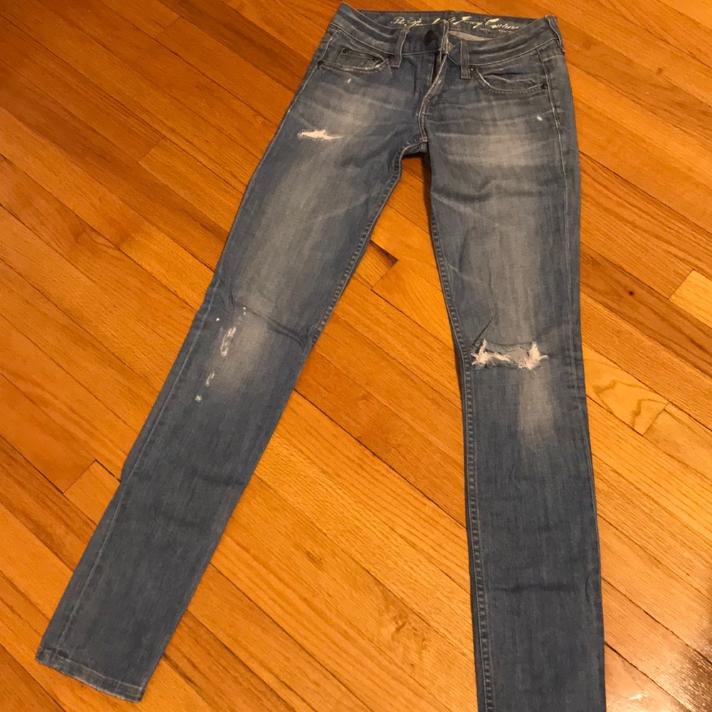 Juicy Couture Distressed Skinny Jeans